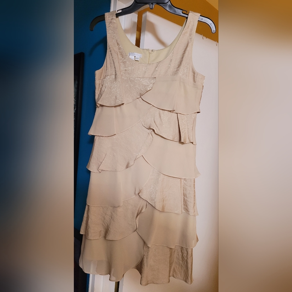 Gold dress